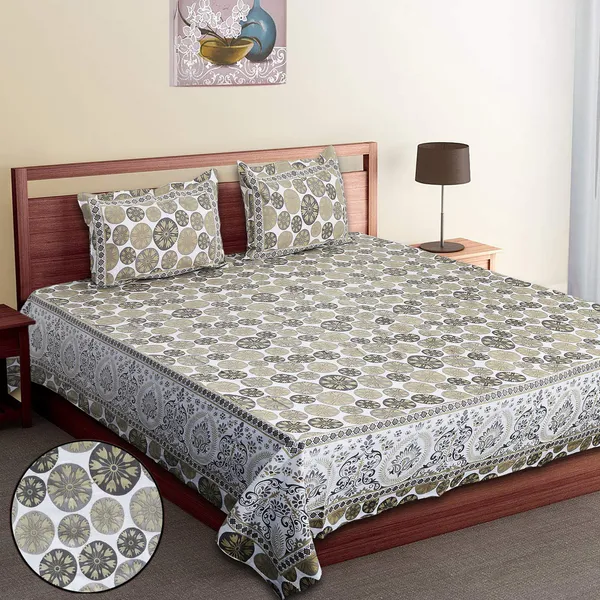 Brown_Cotton_Rajwada_Utsav_Double_Bedsheet_With_Pillow_Cover_120X120_Cm